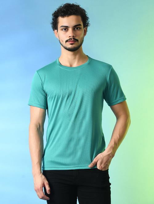 men solid round neck regualr fit t-shirt - 21908067 - Very Small Image - 1