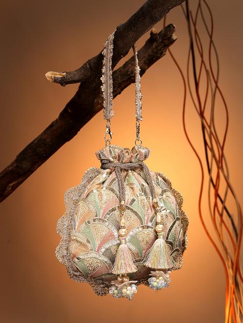 women embroidered potli bag - 21918636 - Very Small Image - 1