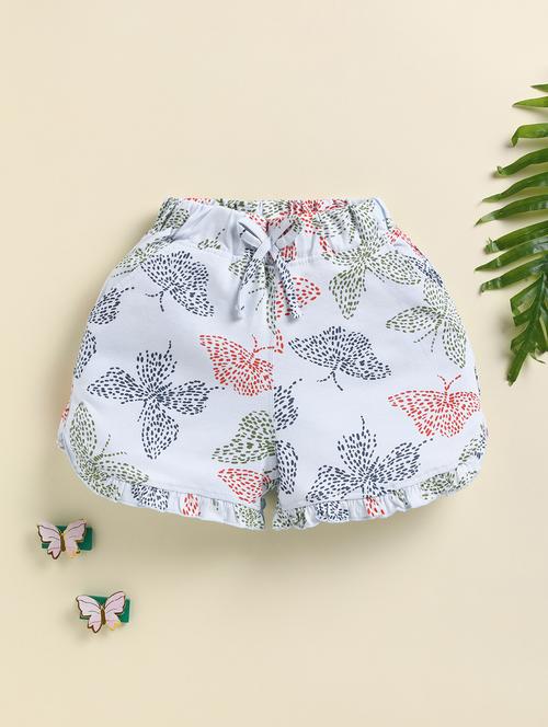 girls printed mid rise short - 21925860 - Very Small Image - 1