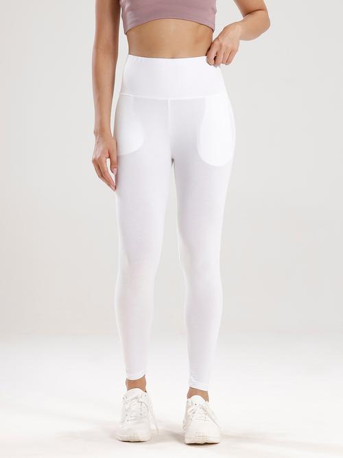 women solid high rise slim fit jegging - 21930291 - Very Small Image - 1