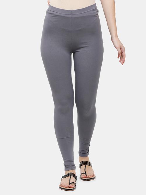 women solid mid rise ankle length legging - 21930354 - Very Small Image - 1