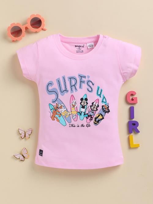 girls printed short sleeves top - 21931989 - Very Small Image - 1