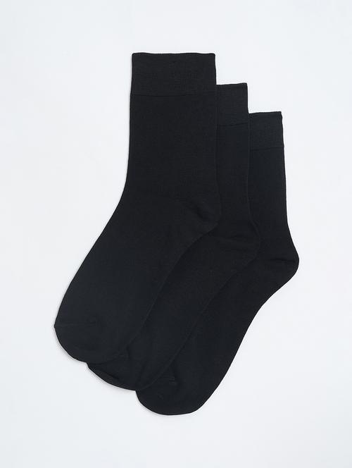 men pack of 3 above ankle length socks - 21943583 - Very Small Image - 1