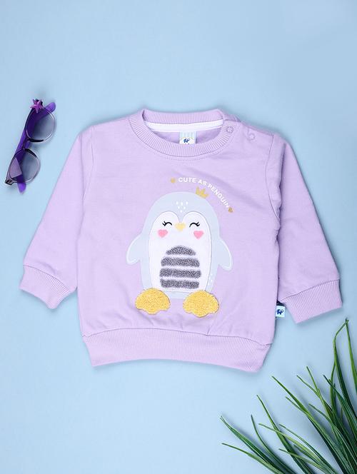 girls solid with work long sleeve sweatshirt - 21965382 - Very Small Image - 1