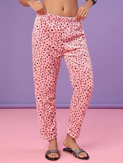 women printed mid rise winter wear pyjama - 21973830 - Very Small Image - 1