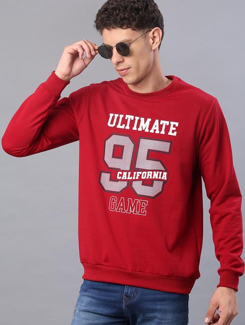 men printed long sleeve sweatshirt - 21980457 - Very Small Image - 1