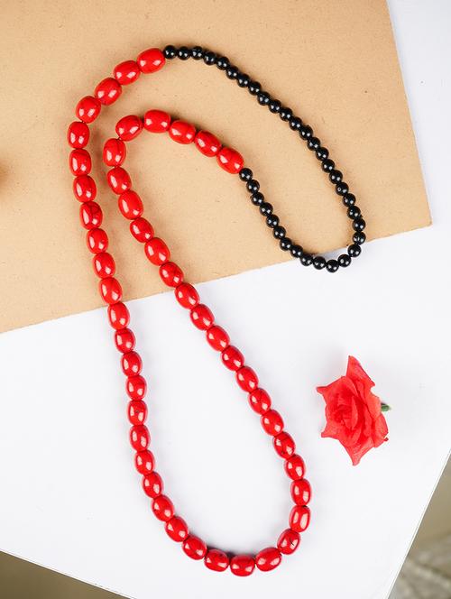 tribal handmade resin beaded fashion long necklace - 21982848 - Very Small Image - 1