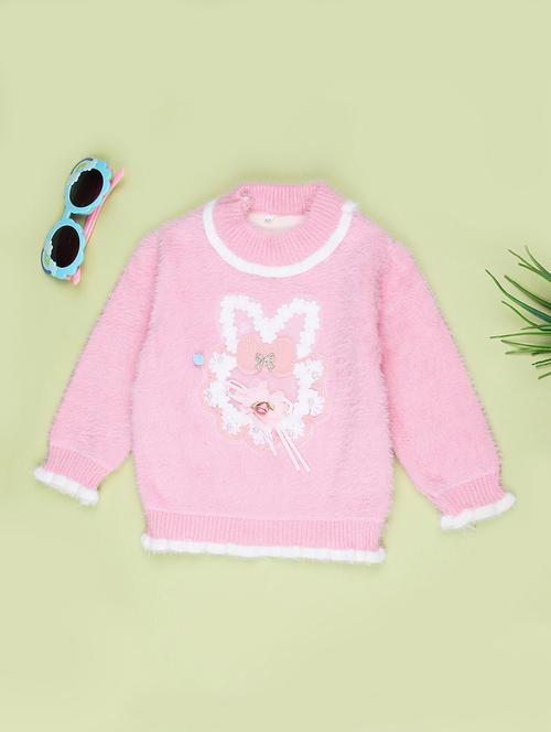 girls self designed long sleeve sweater - 21986381 - Very Small Image - 1