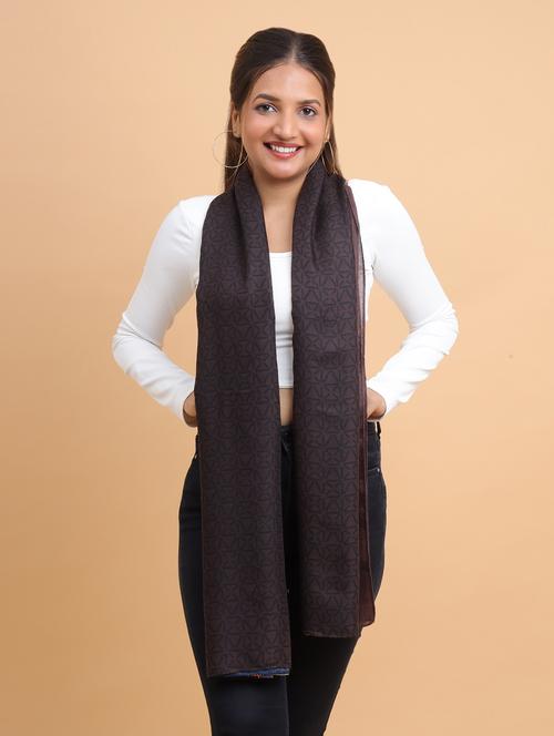 women printed viscose scarf   - 21986817 - Very Small Image - 1