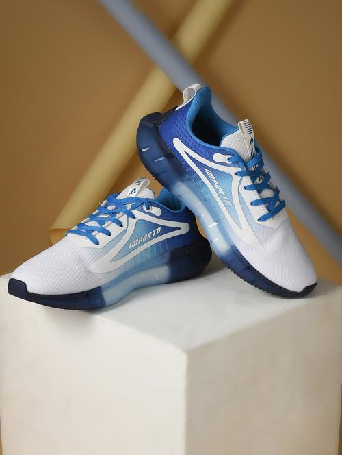 men blue lace up sport shoe - 22006013 - Very Small Image - 1