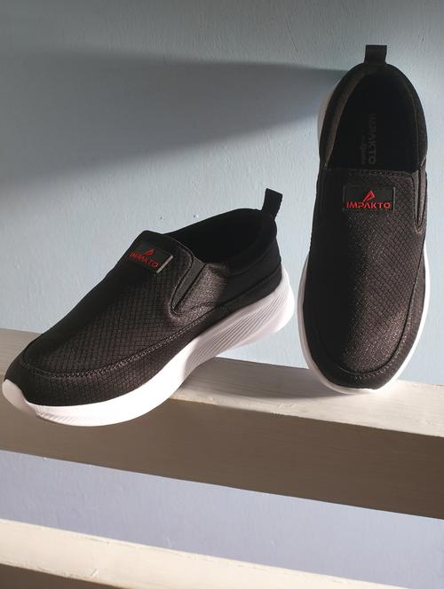 men black slip on sport shoe - 22006029 - Very Small Image - 1