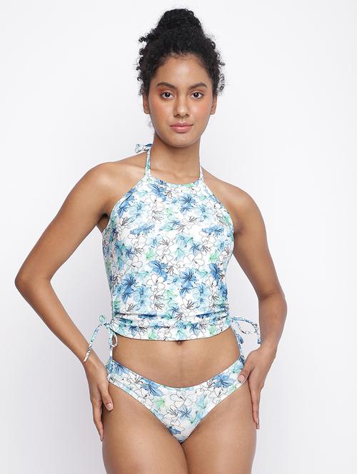women printed sleeveless bikini set - 22009493 - Very Small Image - 1