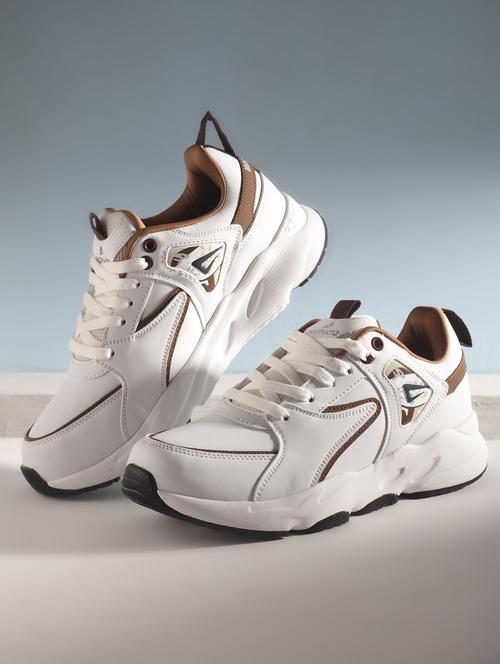 men white lace up sport shoe - 22016138 - Very Small Image - 1