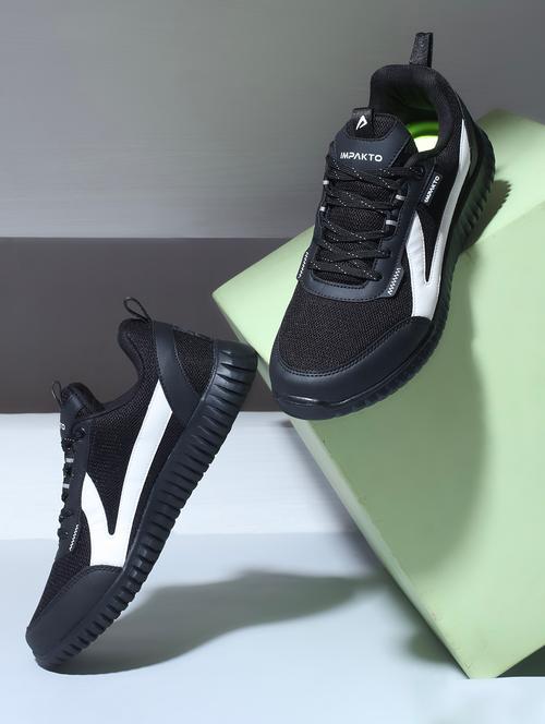 men black lace up sport shoe - 22016326 - Very Small Image - 1