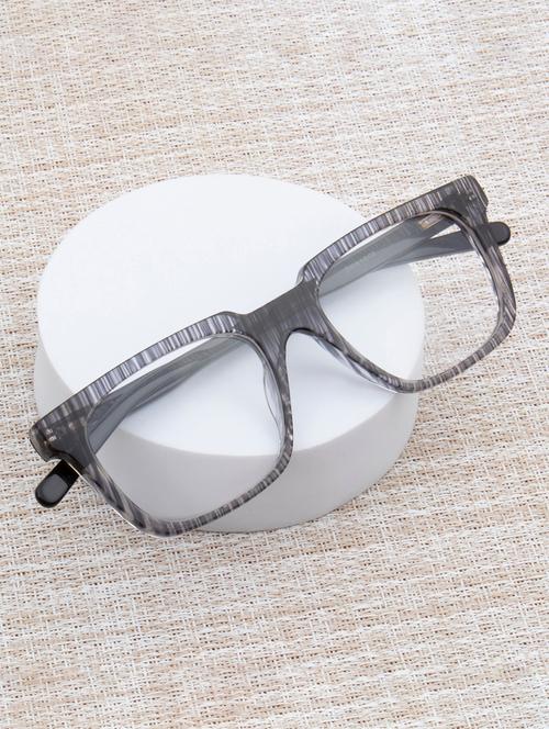 ted smith grey wayfarer premium italian acetate frames for unisex - 22017758 - Very Small Image - 1