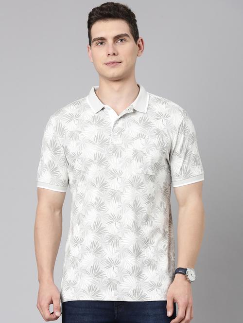 men printed short sleeve regular fit polo t-shirt - 22019653 - Very Small Image - 1