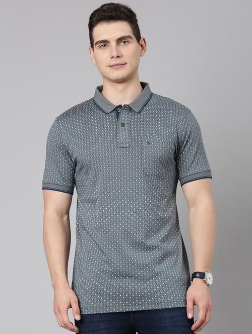 men printed short sleeve regular fit polo t-shirt - 22019663 - Very Small Image - 1