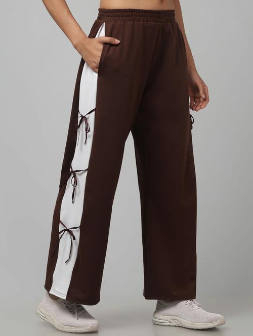women tapered high rise track pant - 22030069 - Very Small Image - 1