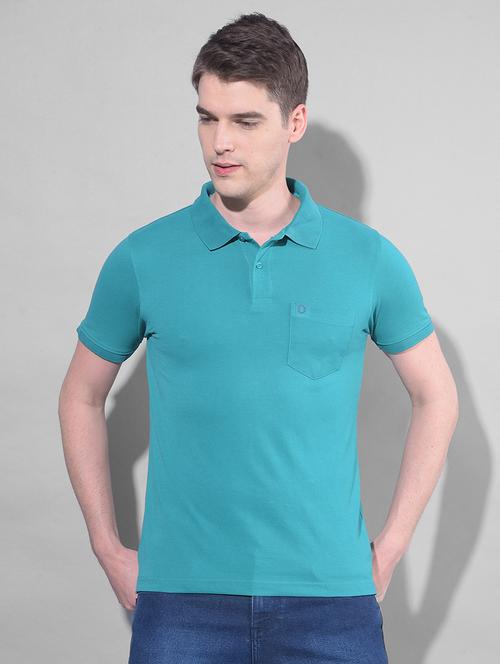 green cotton plain tshirt - 22033891 - Very Small Image - 1