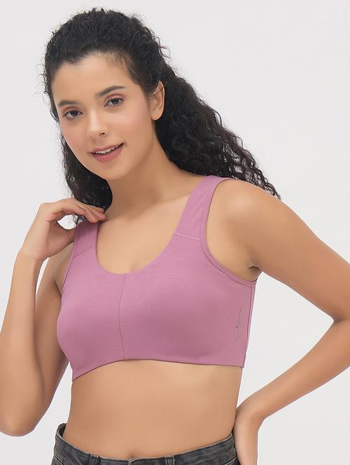 Women Solid Non Padded Sports Bra - 22033906 - Very Small Image - 1