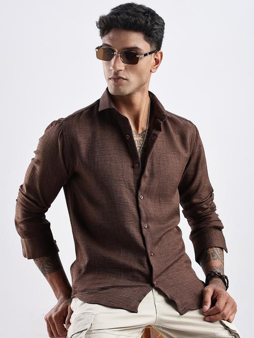 men solid long sleeve regular fit t-shirt - 22052151 - Very Small Image - 1