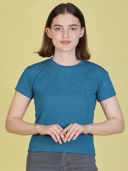 women solid short sleeve regular fit t-shirt - 22066270 - Very Small Image - 1