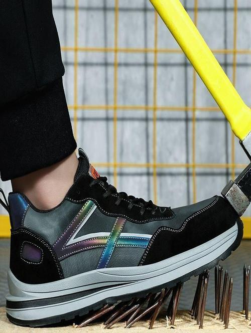 multi colored synthetic laceup casual shoes - 22066324 - Very Small Image - 1