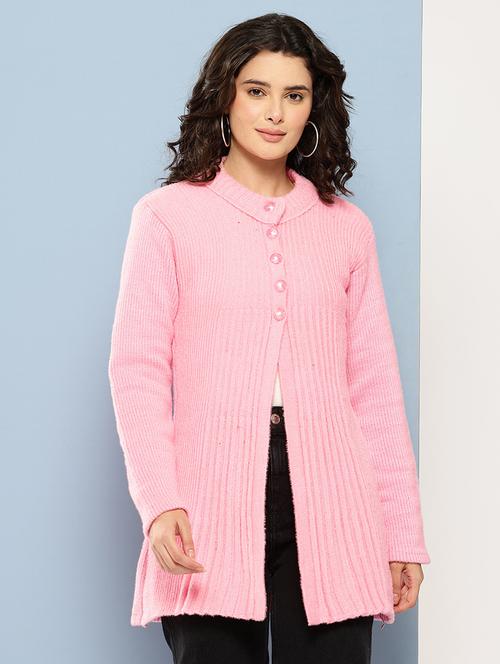 women self desiged long sleeve cardigan - 22074084 - Very Small Image - 1