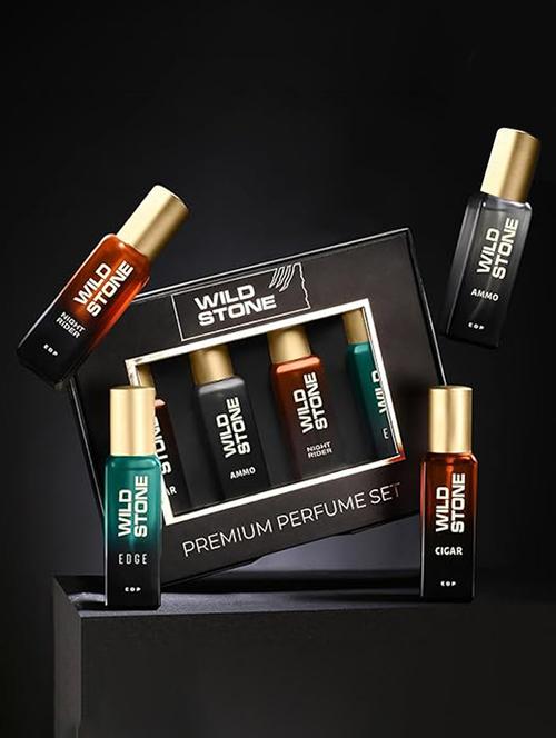 wild stone perfume - cigar+ammo+night rider+edge- 20ml*4 - 22092002 - Very Small Image - 1