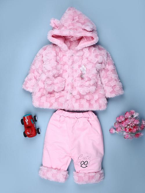 kids checkered long sleeve winterwear full length set - 22093006 - Very Small Image - 1