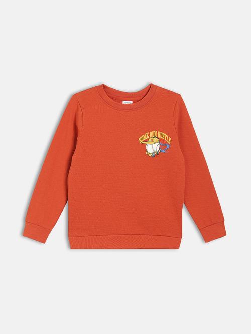 boys printed long sleeve sweatshirt - 22093650 - Very Small Image - 1