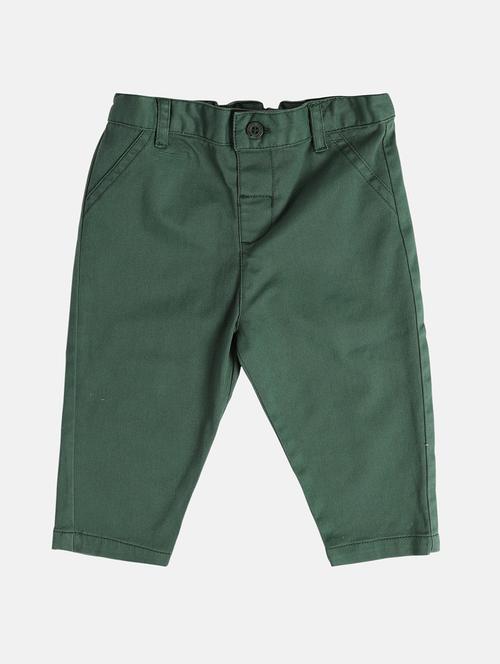 boys solid mid rise chinos - 22106790 - Very Small Image - 1