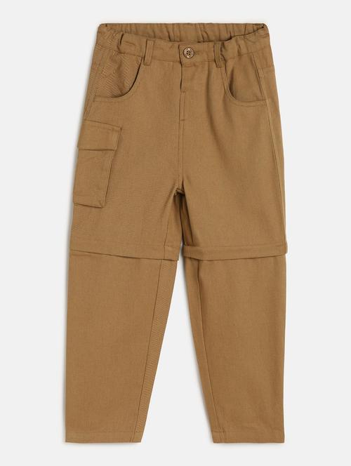 boys solid mid rise chinos - 22106797 - Very Small Image - 1