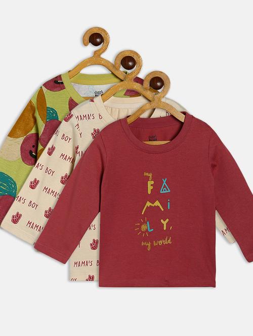 multi colored cotton tshirt - 22106975 - Very Small Image - 1