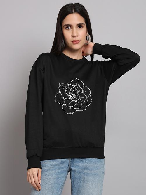 women printed long sleeve sweatshirt - 22107543 - Very Small Image - 1