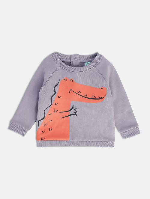 boys printed long sleeve sweatshirt - 22107778 - Very Small Image - 1