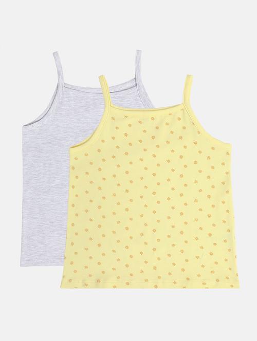girls pack of 2 printed sleeveless slip - 22108284 - Very Small Image - 1