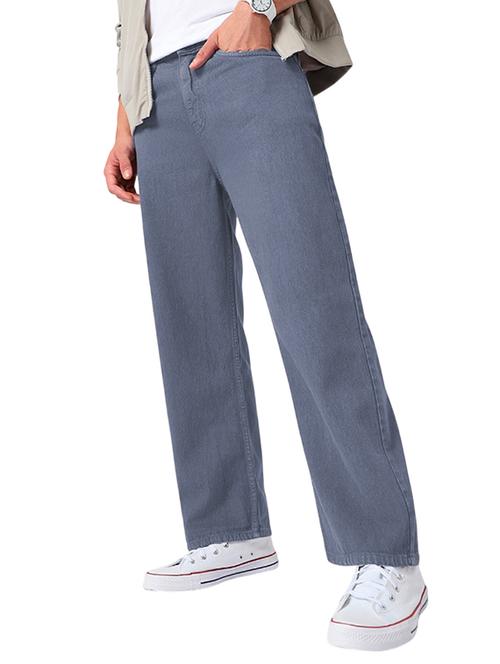 men plain mid rise full length jeans - 22143592 - Very Small Image - 1