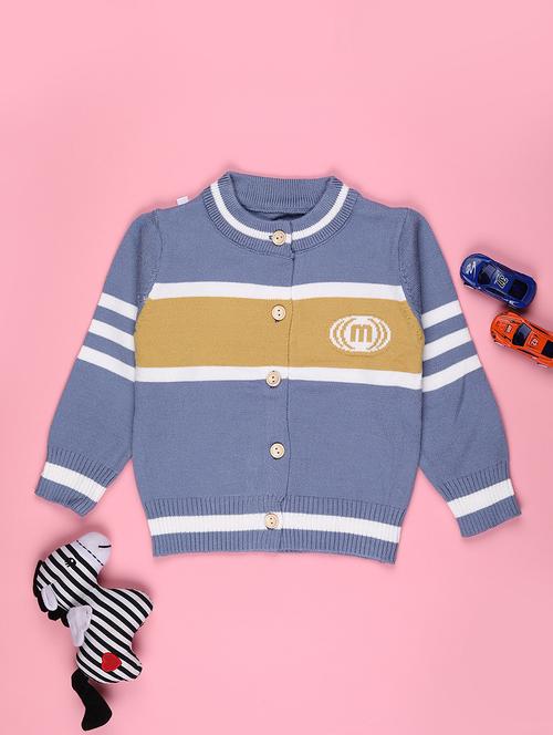 boys striped long sleeve sweater - 22155348 - Very Small Image - 1