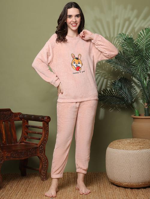 women long sleeve nightwear pyjama set - 22162316 - Very Small Image - 1
