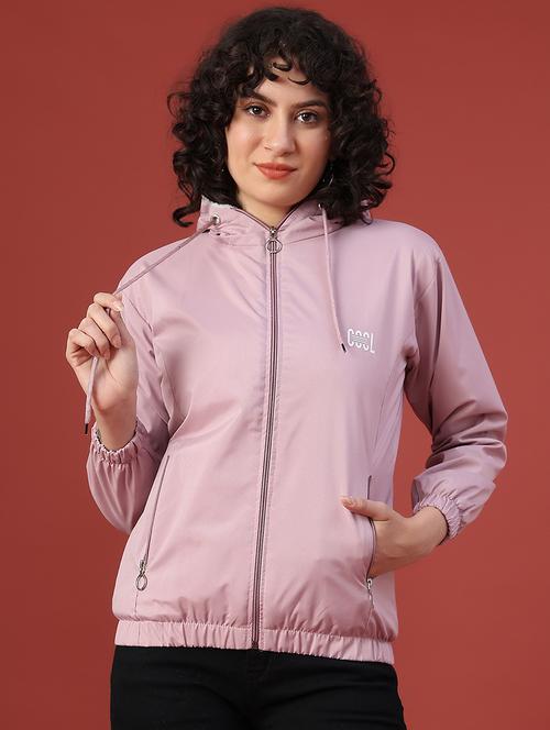 women solid long sleeve hooded sweatshirt - 22175344 - Very Small Image - 1