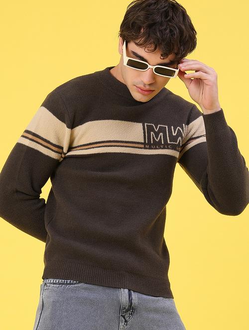 men tapered long sleeve pullover - 22184067 - Very Small Image - 1
