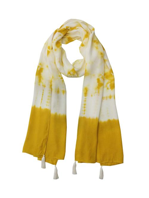 women tie & dye stole - 22184796 - Very Small Image - 1