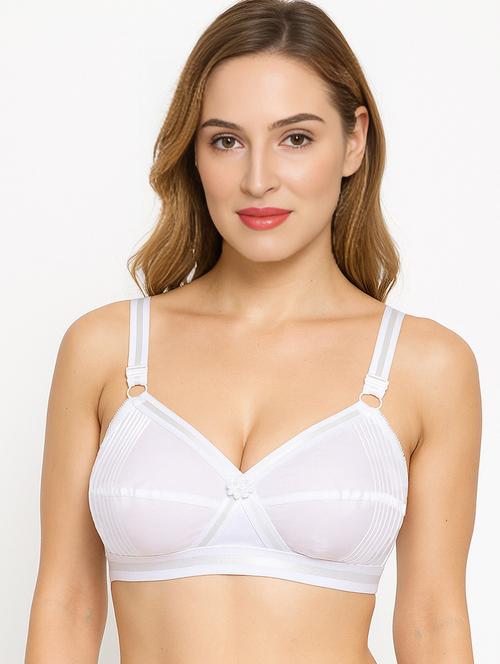 Women Solid Non Padded Regular Bra - 22223815 - Very Small Image - 1
