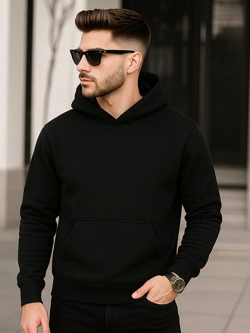 men solid long sleeve regular fit sweatshirt - 22227240 - Very Small Image - 1