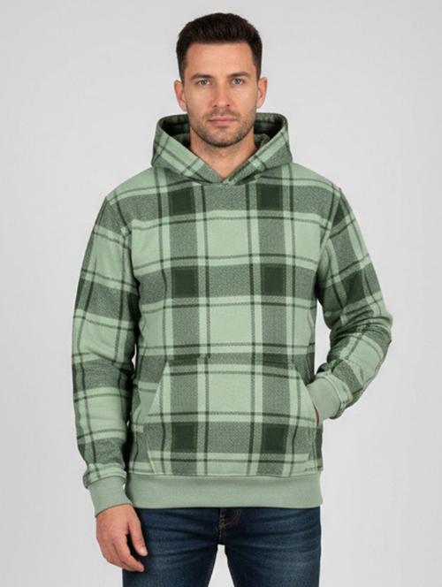 men checkered long sleeve regualr fit sweatshirt - 22227315 - Very Small Image - 1