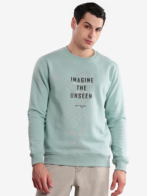 men typographic long sleeve regular fit sweatshirt - 22243984 - Very Small Image - 1