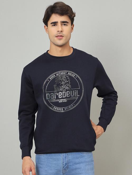 men printed long sleeve sweatshirt - 22264535 - Very Small Image - 1