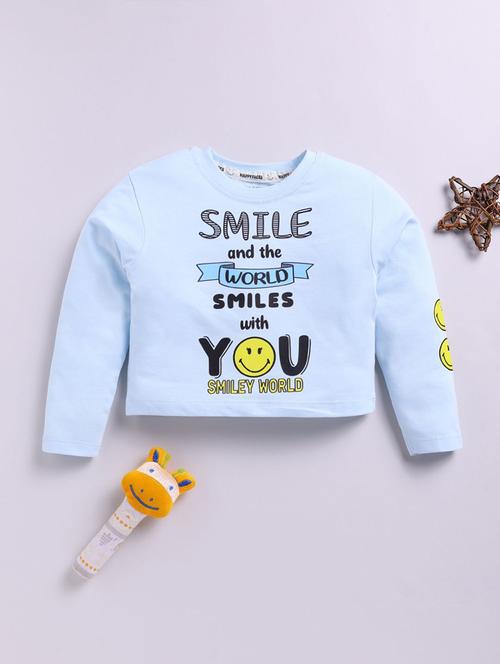 girls printed long sleeve tee - 22282481 - Very Small Image - 1