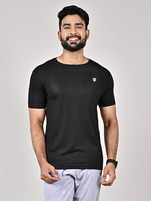 men logo print short sleeve slim fit t-shirt - 22299302 - Very Small Image - 1